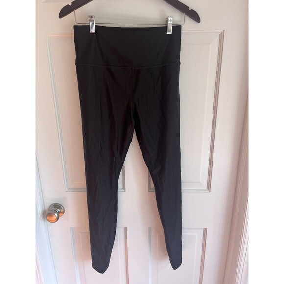 Women’s Athleta Elation Sheen Tight 7/8 Black Leggings Size Medium LIKE NEW - Picture 2 of 7